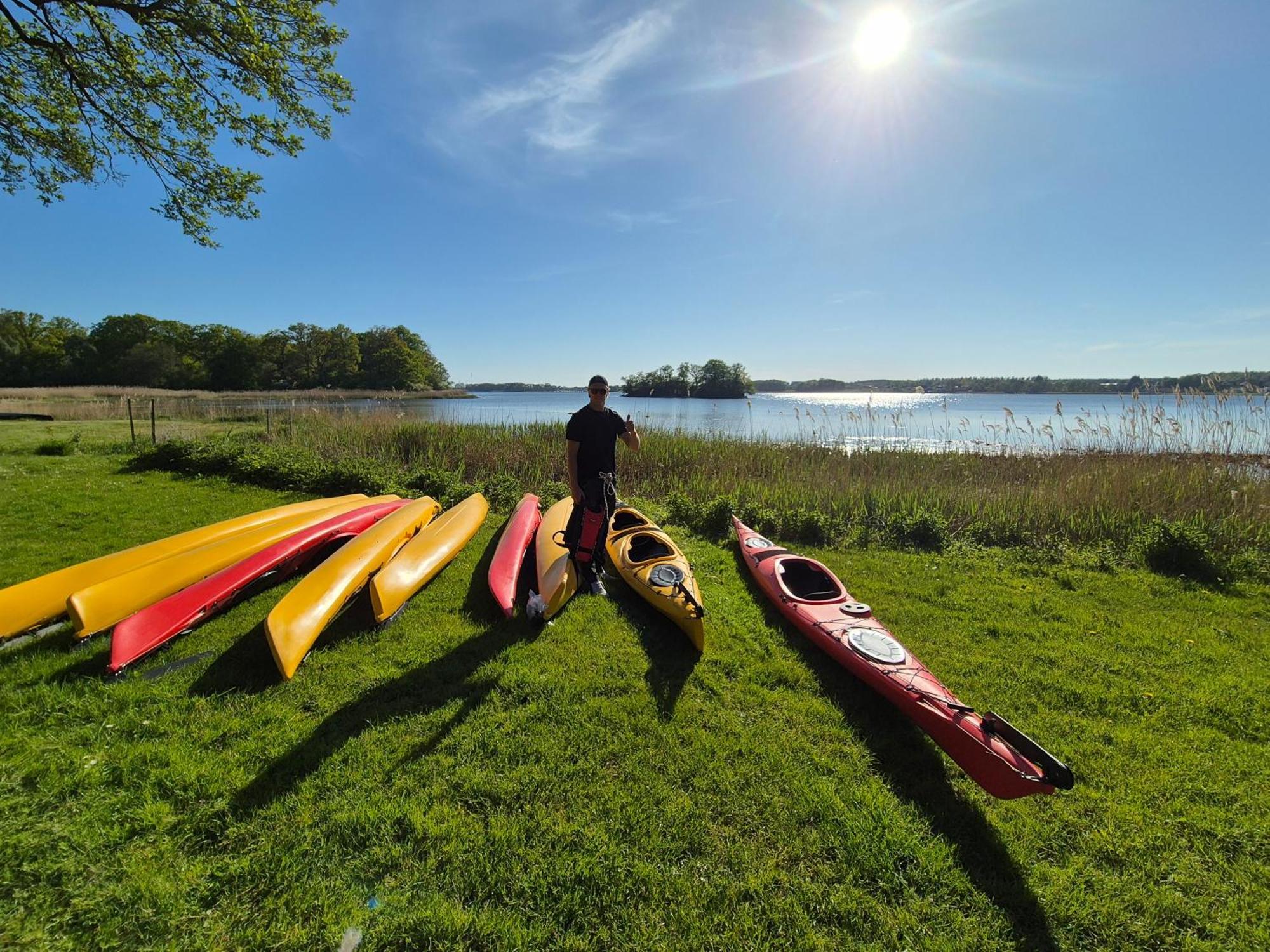 Valjevikens Camping Hotel Solvesborg Bagian luar foto